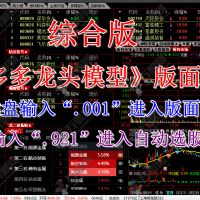 爆款【股多多龙头模型·六合一擒龙】综合版